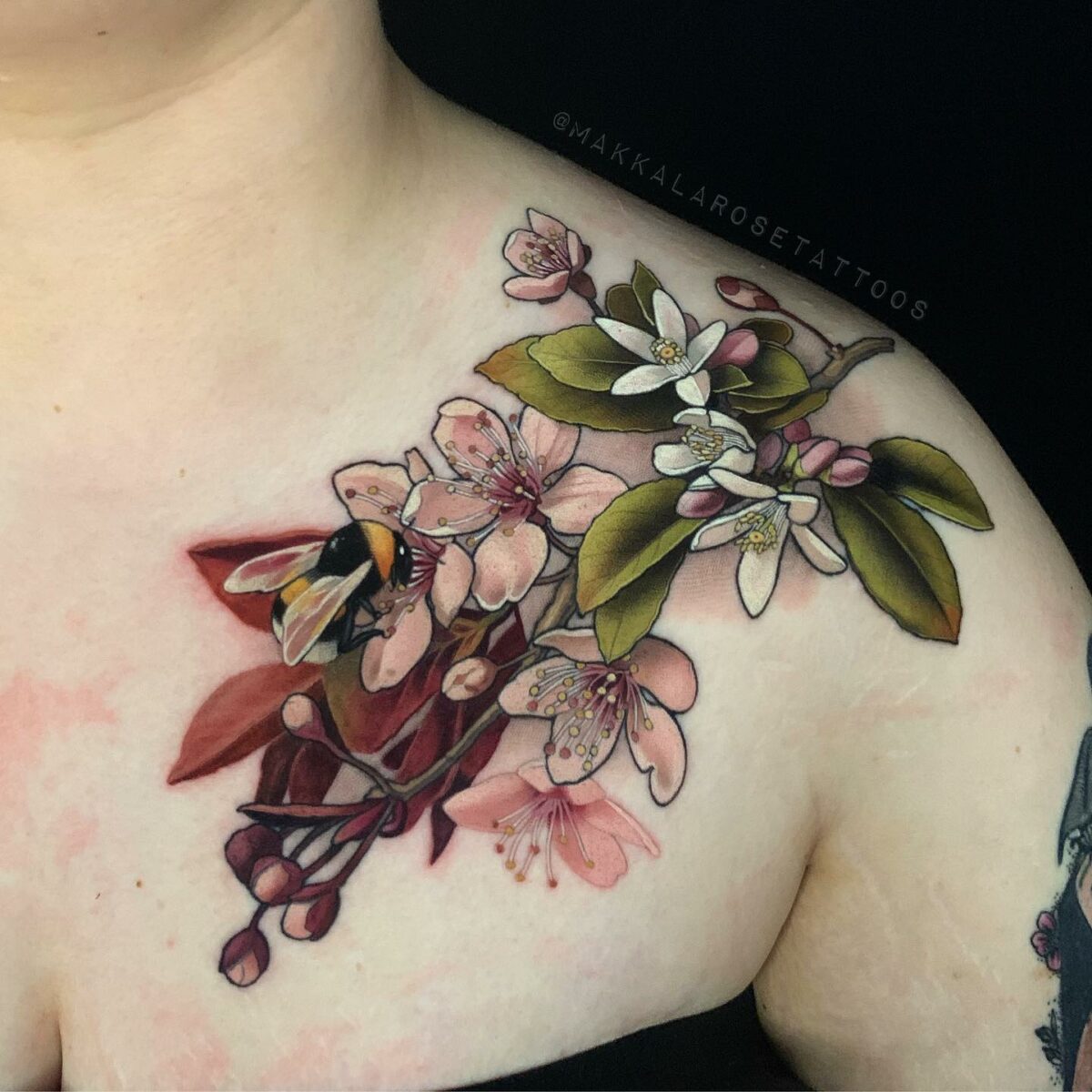 Extraordinary Tattoos Of Still Life Figures By Makkala Rose (12)