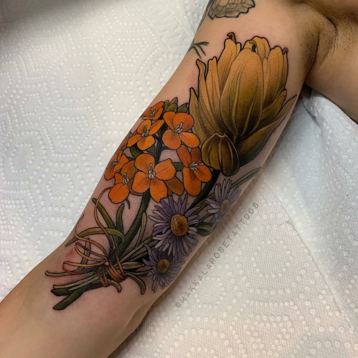 Extraordinary Tattoos Of Still Life Figures By Makkala Rose (16)