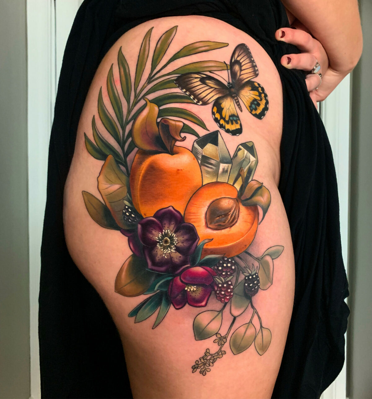 Extraordinary Tattoos Of Still Life Figures By Makkala Rose (4)