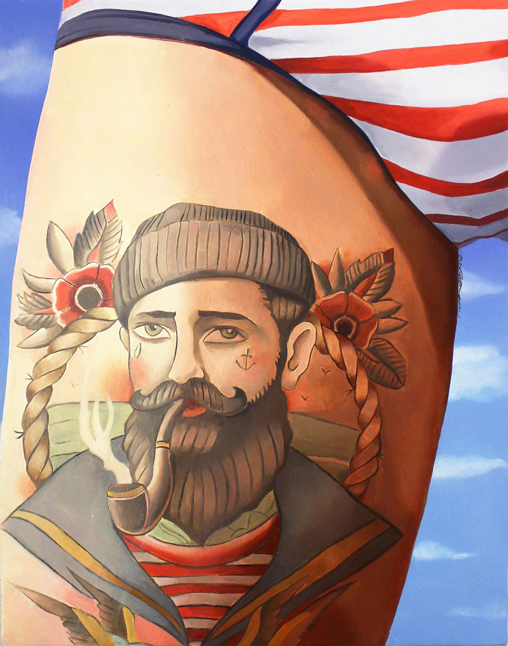 Eye Catching Colorful Portrait Paintings By Danny Ferrell (15)