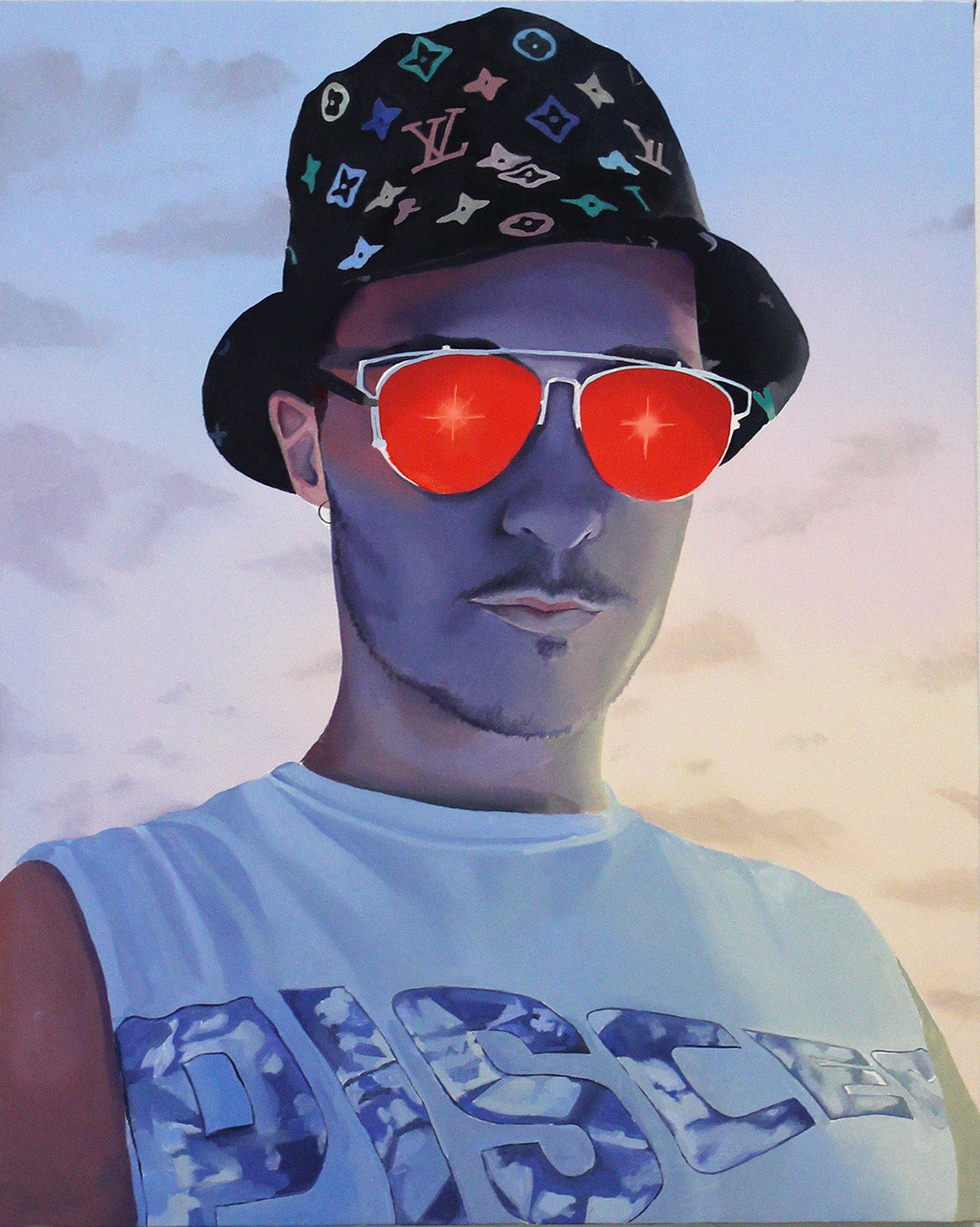 Eye Catching Colorful Portrait Paintings By Danny Ferrell (16)