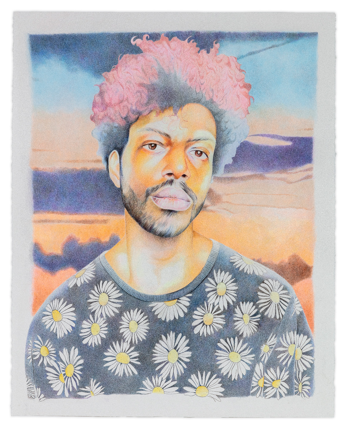 Eye Catching Colorful Portrait Paintings By Danny Ferrell (3)