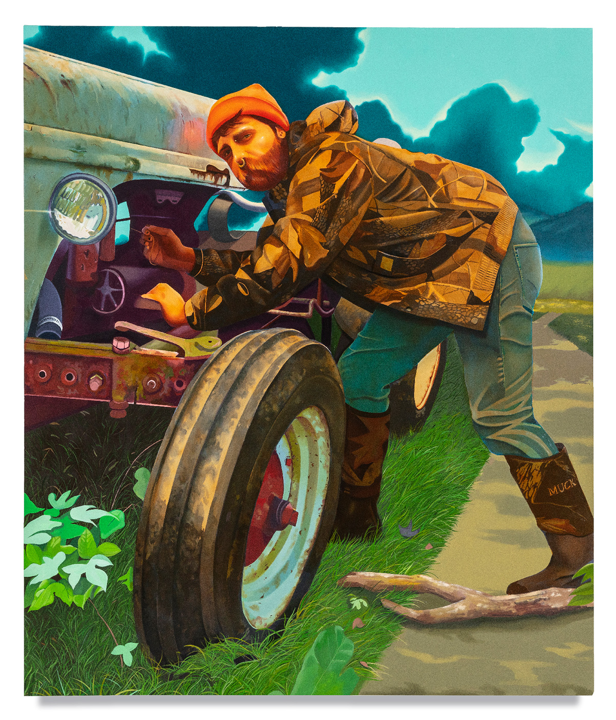 Eye Catching Colorful Portrait Paintings By Danny Ferrell (5)