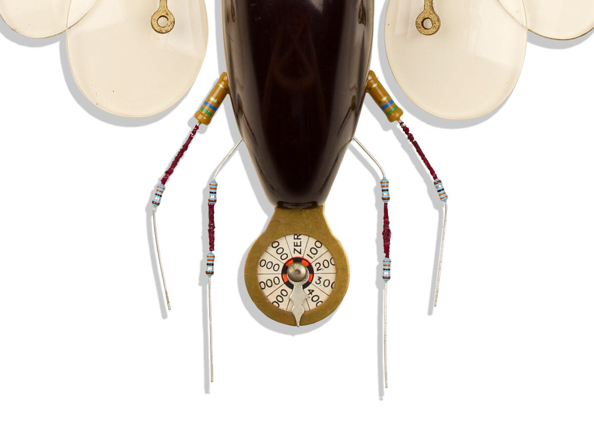 Litter Bugs Incredible Insect Found Object Sculptures By Mark Oliver (3)