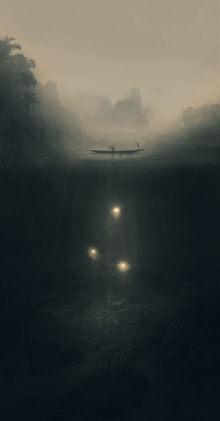 New Dark Illustrations Of Mystical Beings In Somber Scenarios By Dawid Planeta (11)