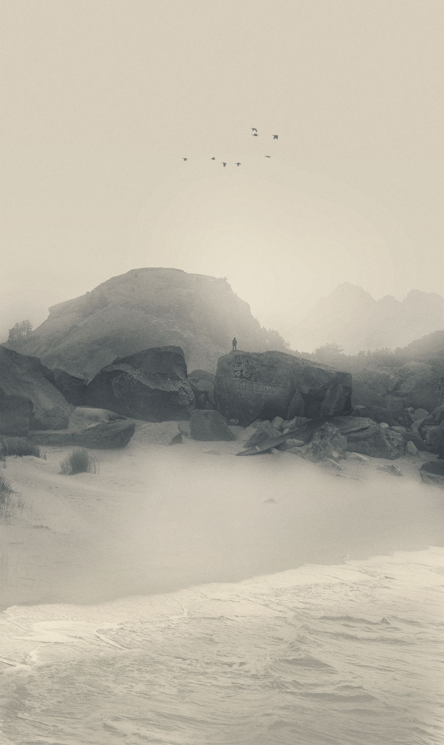 New Dark Illustrations Of Mystical Beings In Somber Scenarios By Dawid Planeta (13)