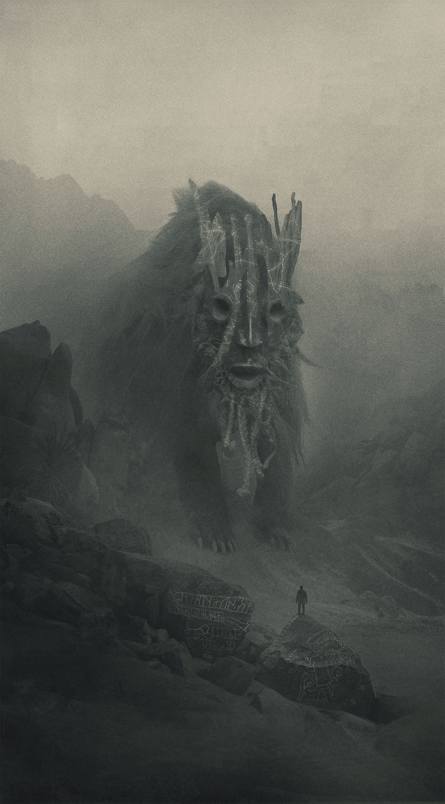 New Dark Illustrations Of Mystical Beings In Somber Scenarios By Dawid Planeta (15)
