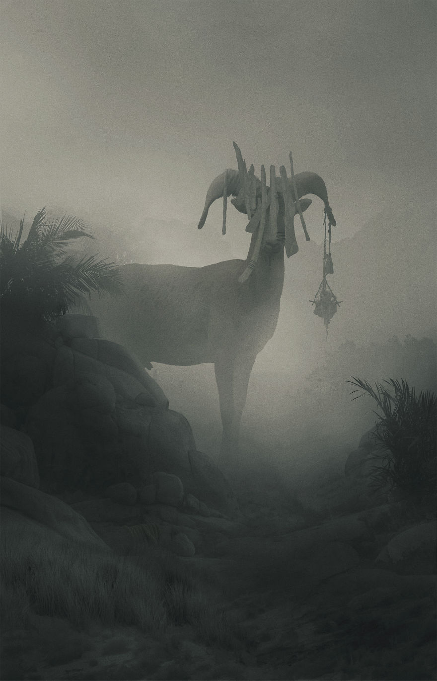 New Dark Illustrations Of Mystical Beings In Somber Scenarios By Dawid Planeta (19)