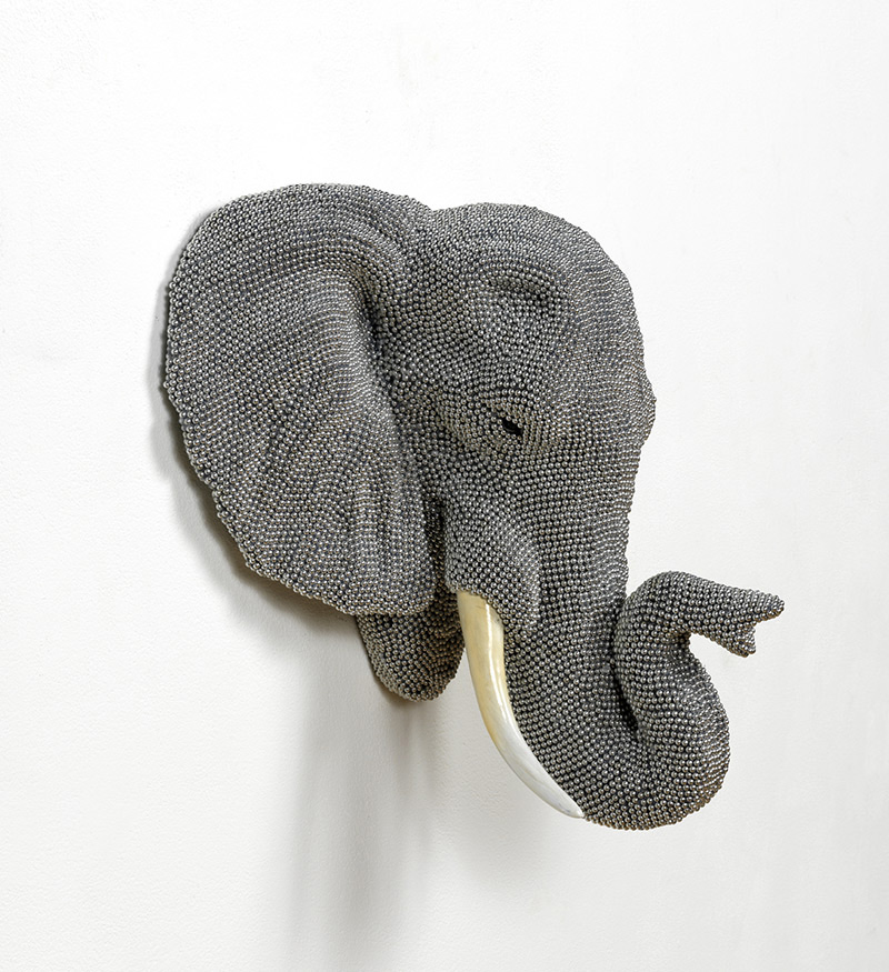 Urban Herd Amazing Animal Head Sculptures By Courtney Timmermans (4)