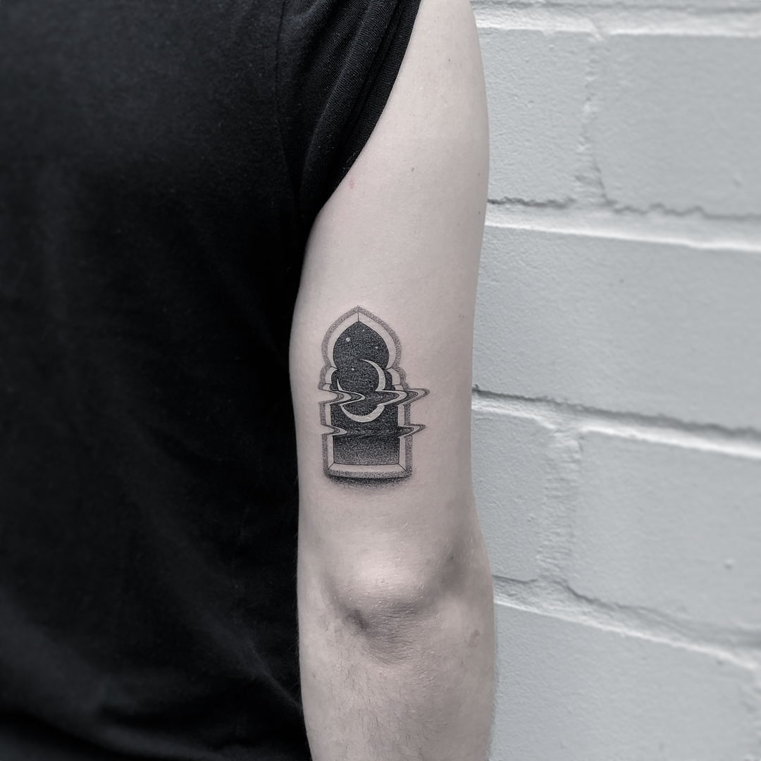 Surrealistic Monochrome Tattoos By Lena Lu (10)