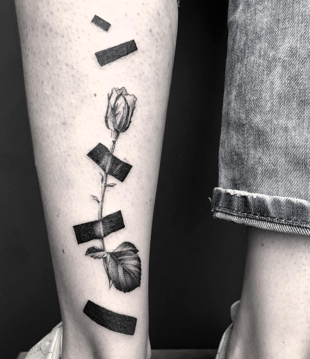Surrealistic Monochrome Tattoos By Lena Lu (7)