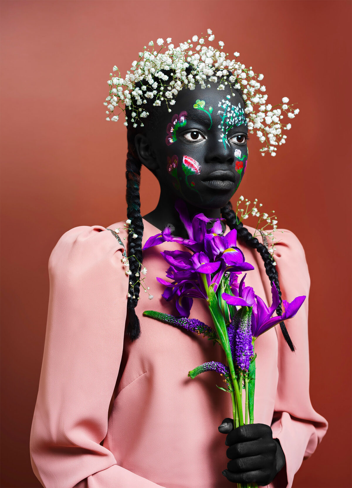 Adam And Eve, A Marvelous Floral Portrait Series By Diaja (12)