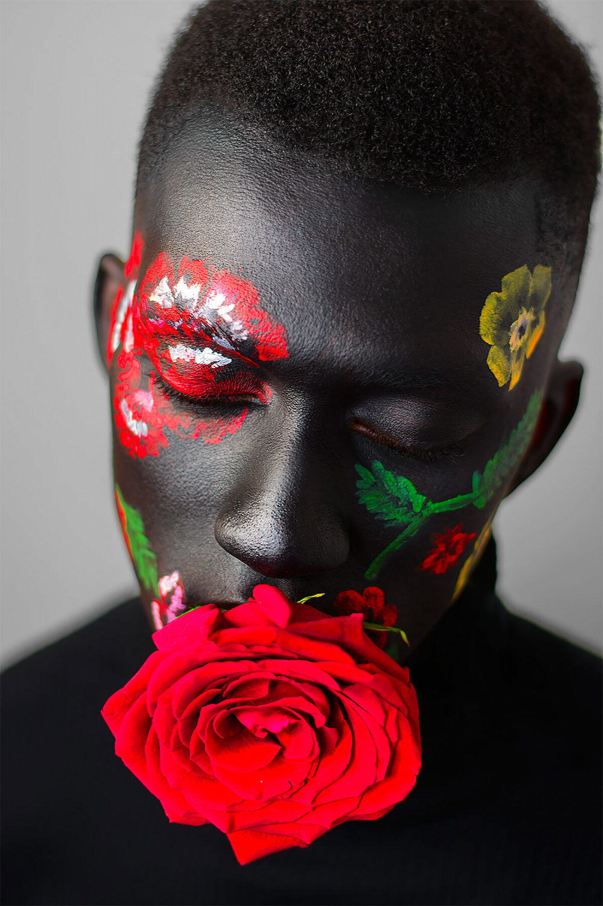 Adam And Eve, A Marvelous Floral Portrait Series By Diaja (13)