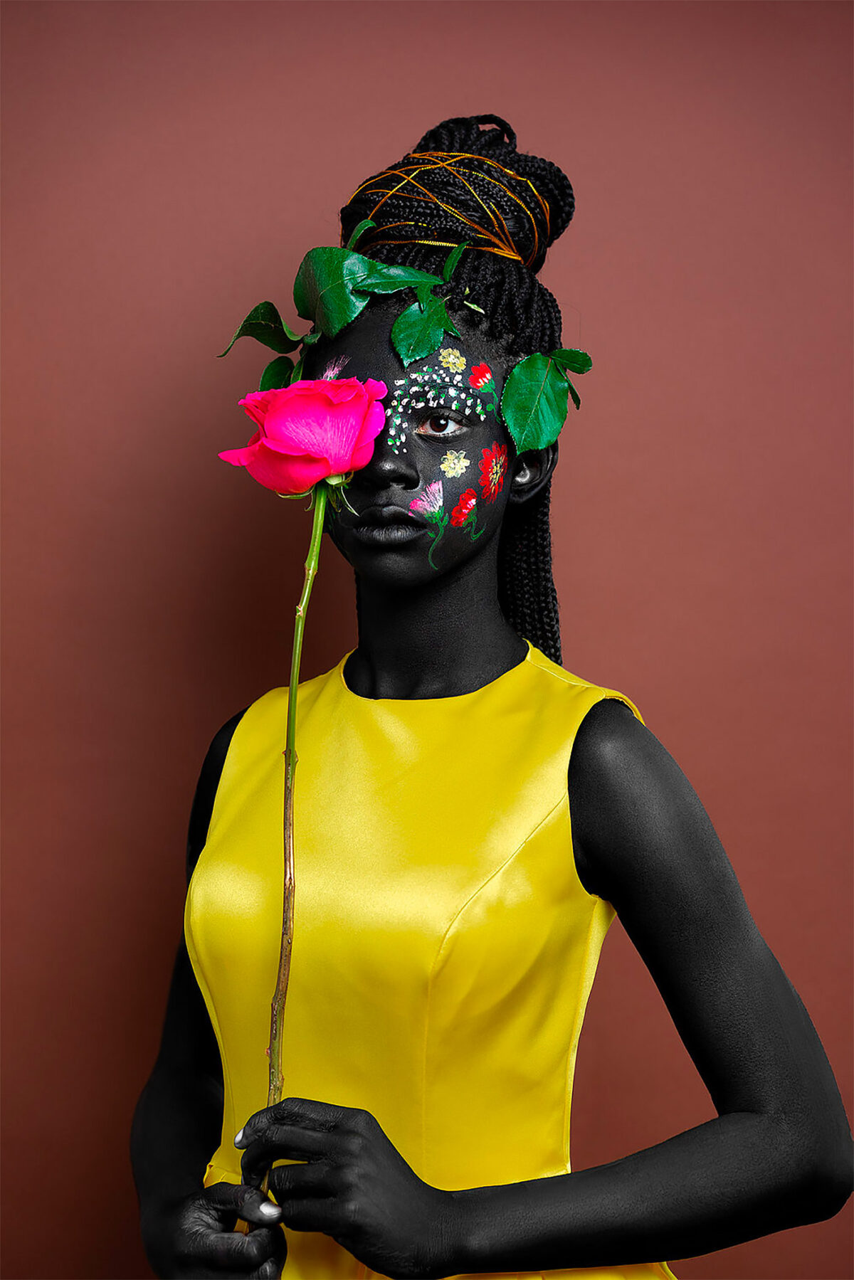 Adam And Eve, A Marvelous Floral Portrait Series By Diaja (15)