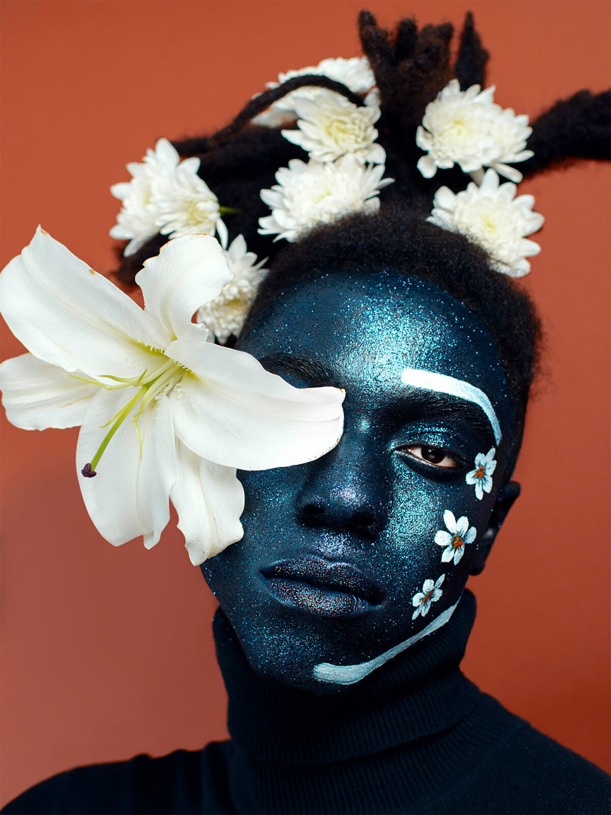 Adam And Eve, A Marvelous Floral Portrait Series By Diaja (3)