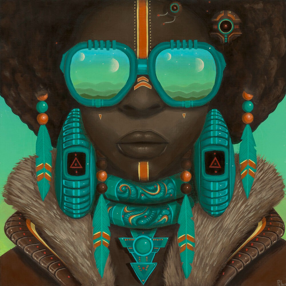 Afrofuturism Folkloric Portraits By Paul Lewin (10)