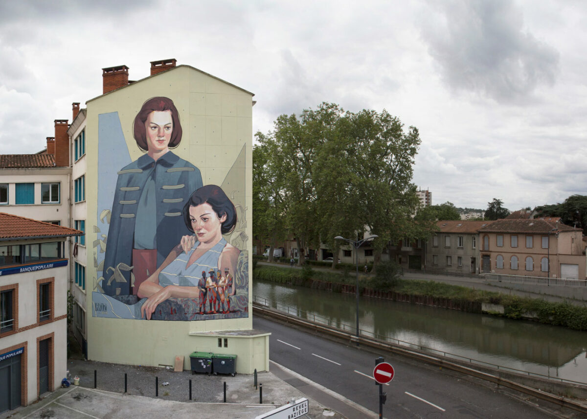 Amazing Cartoon And Illustration Like Murals And Paintings By Aryz (12)