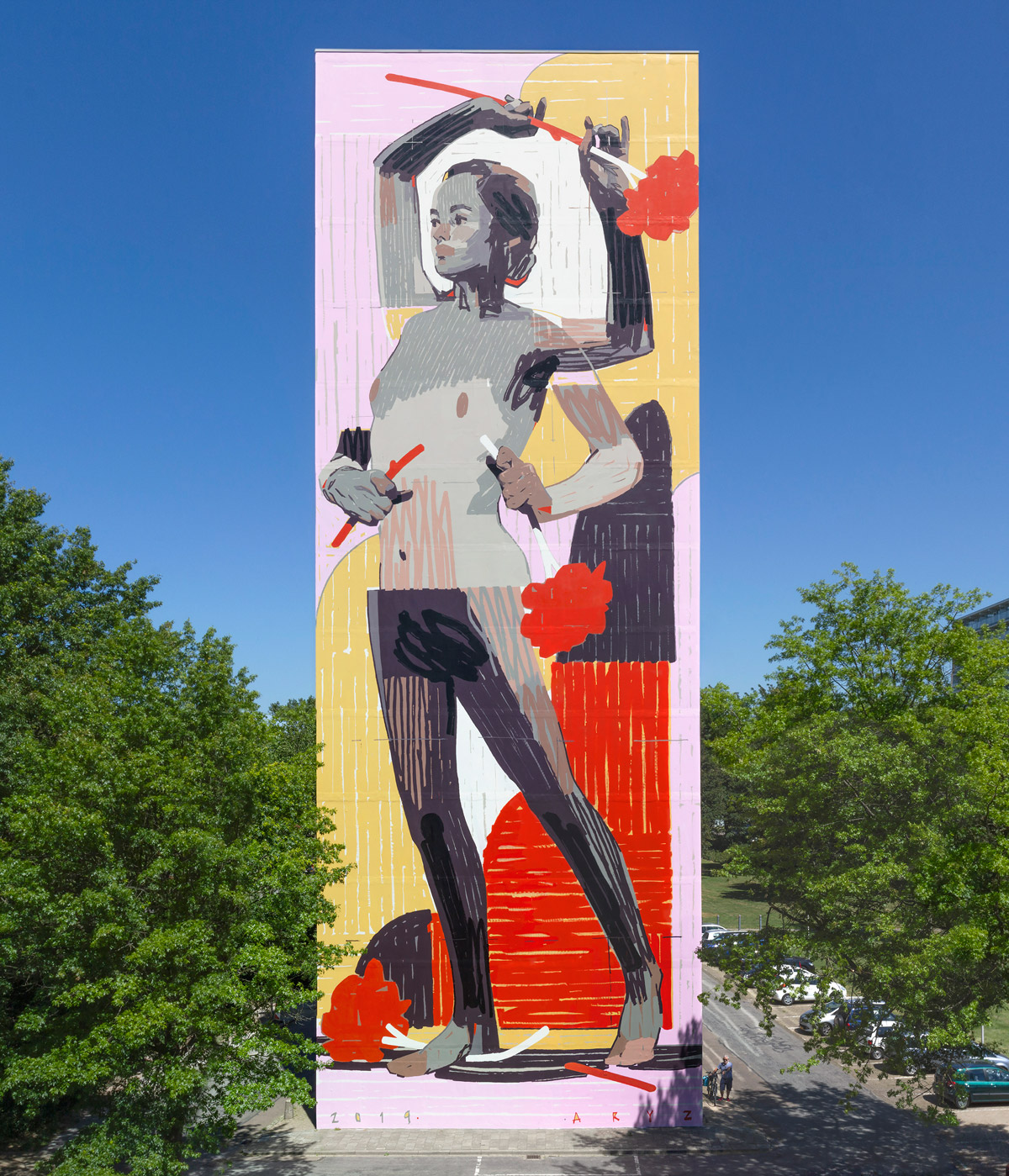 Amazing Cartoon And Illustration Like Murals And Paintings By Aryz (17)