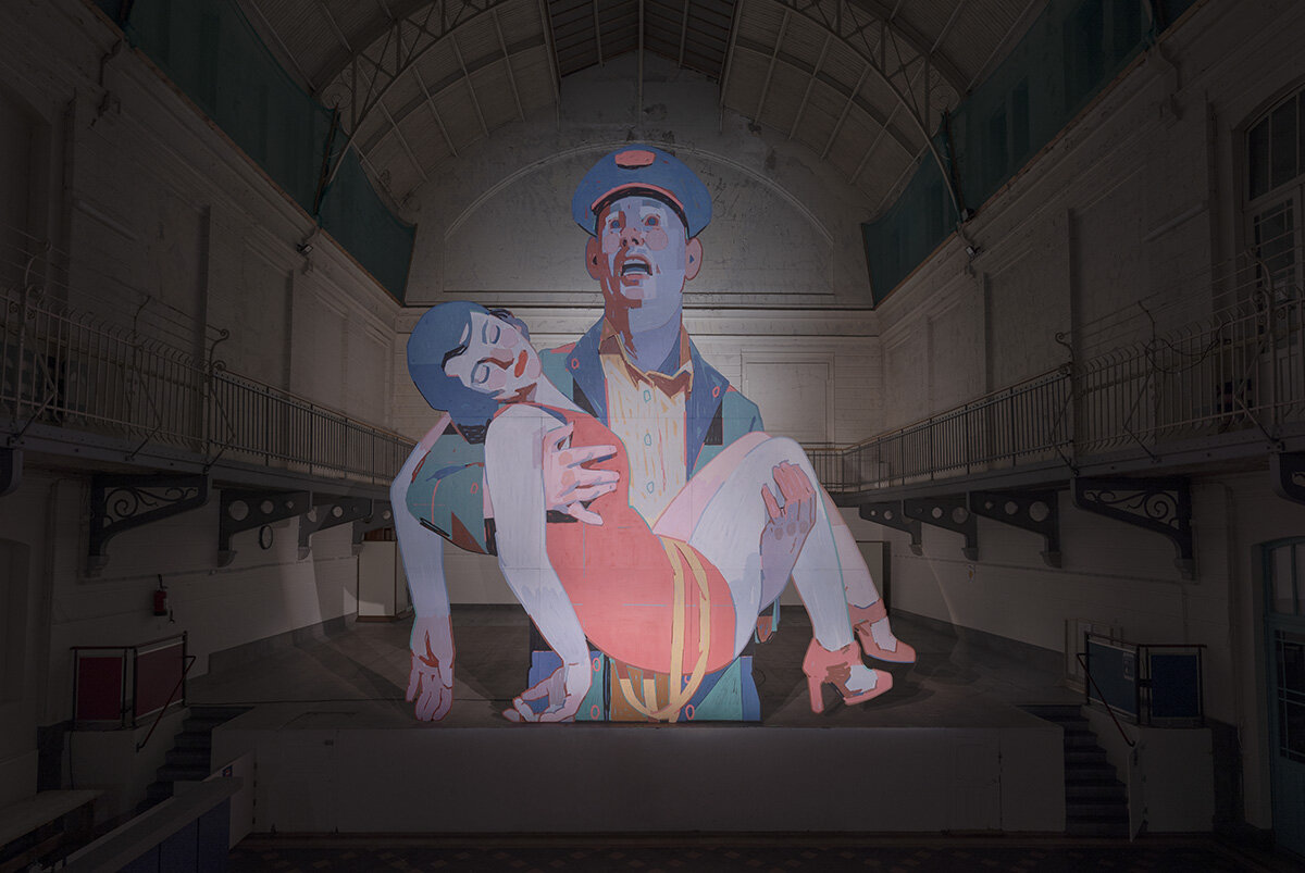 Amazing Cartoon And Illustration Like Murals And Paintings By Aryz (19)