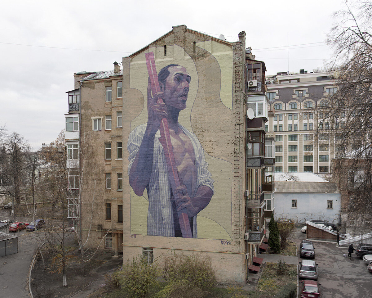 Amazing Cartoon And Illustration Like Murals And Paintings By Aryz (8)