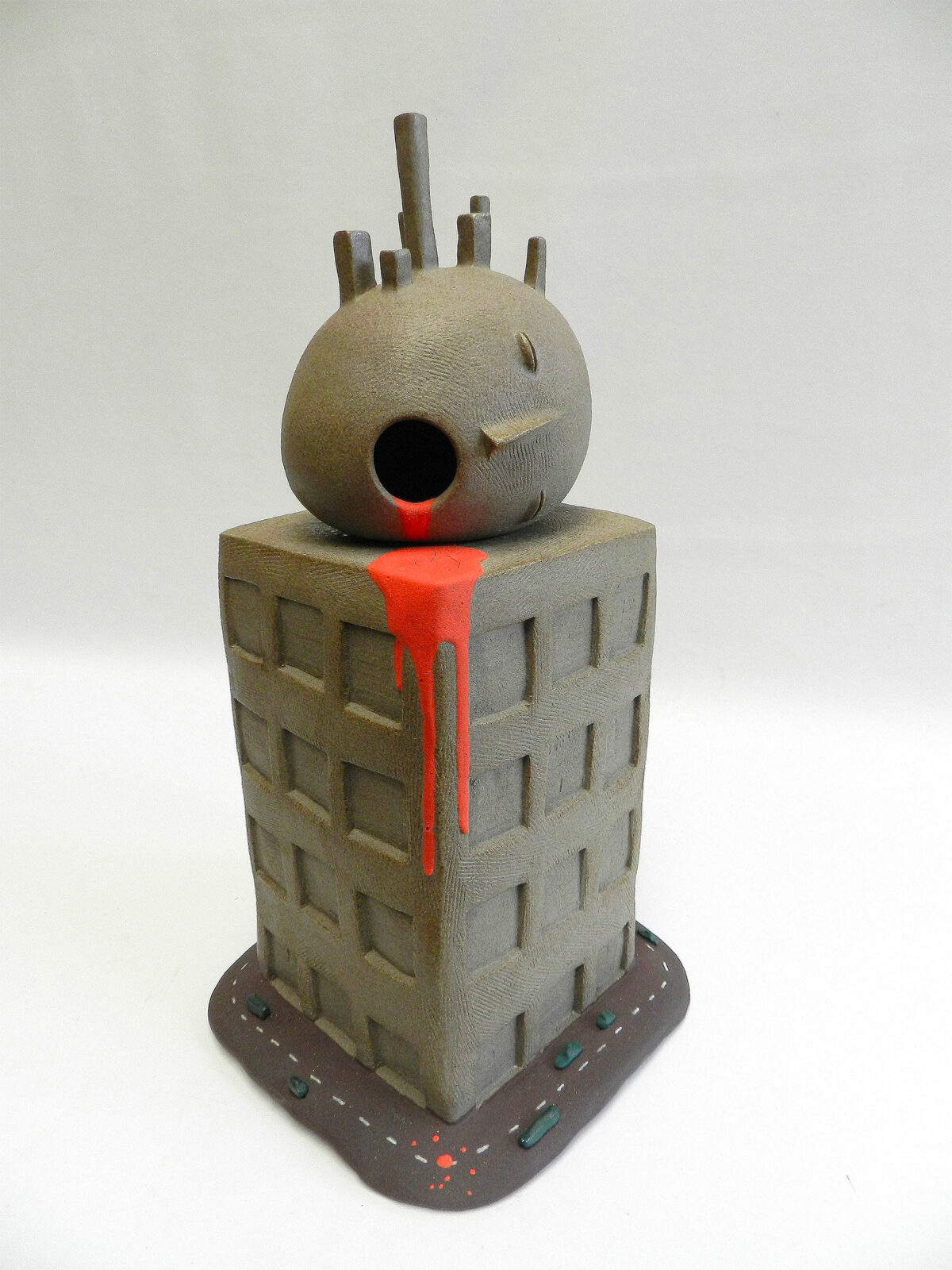 Amusing Ceramic Sculptures Of Quirky Creatures By Luciano Polverigiani (13)