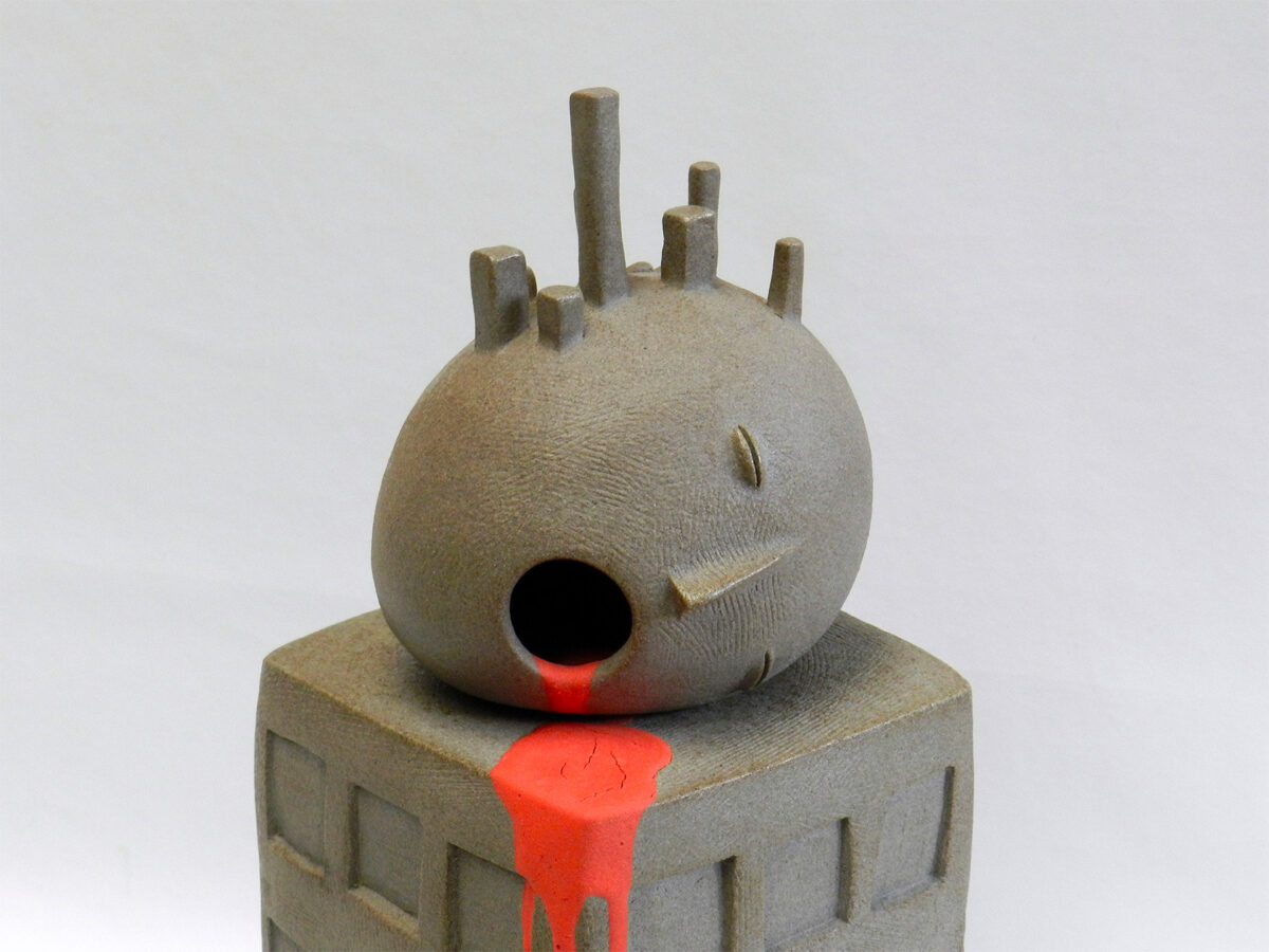 Amusing Ceramic Sculptures Of Quirky Creatures By Luciano Polverigiani (14)