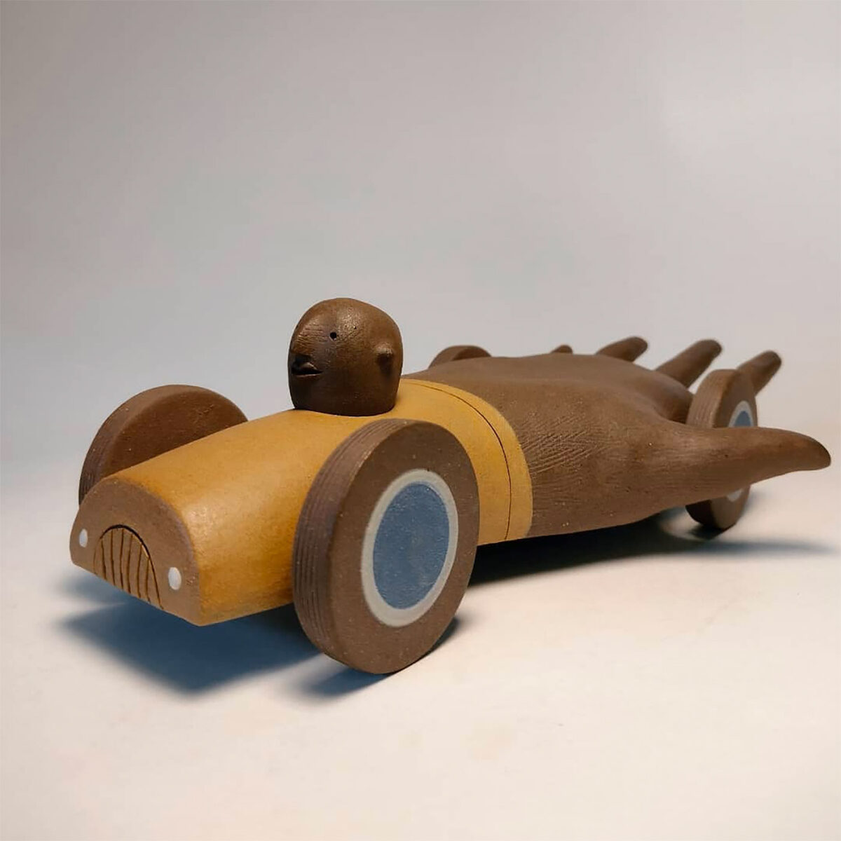 Amusing Ceramic Sculptures Of Quirky Creatures By Luciano Polverigiani (18)