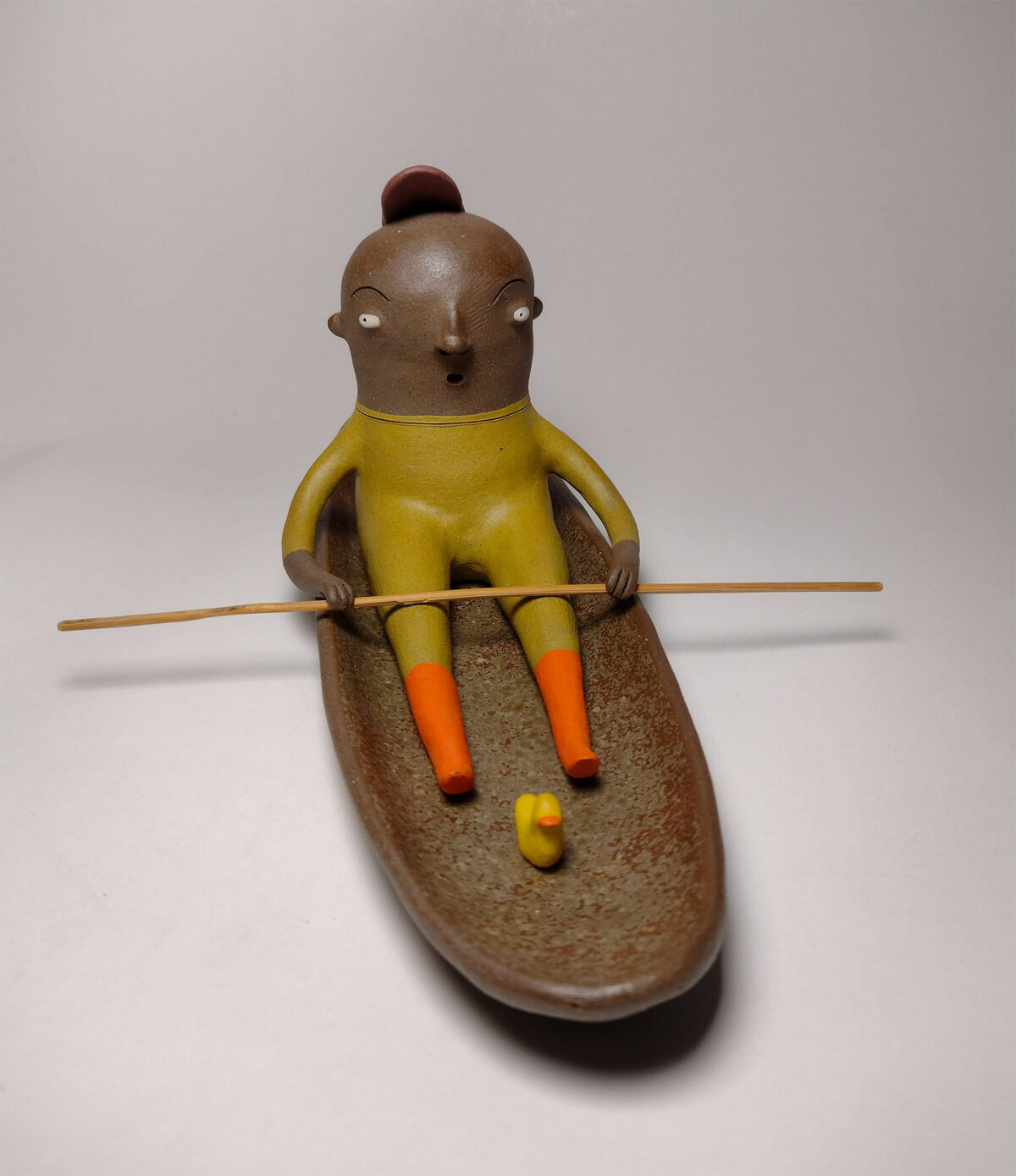 Amusing Ceramic Sculptures Of Quirky Creatures By Luciano Polverigiani (2)