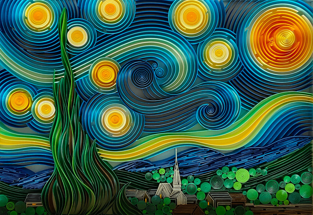 Beautiful Paper Quilling Sculptures By Sena Runa (3)