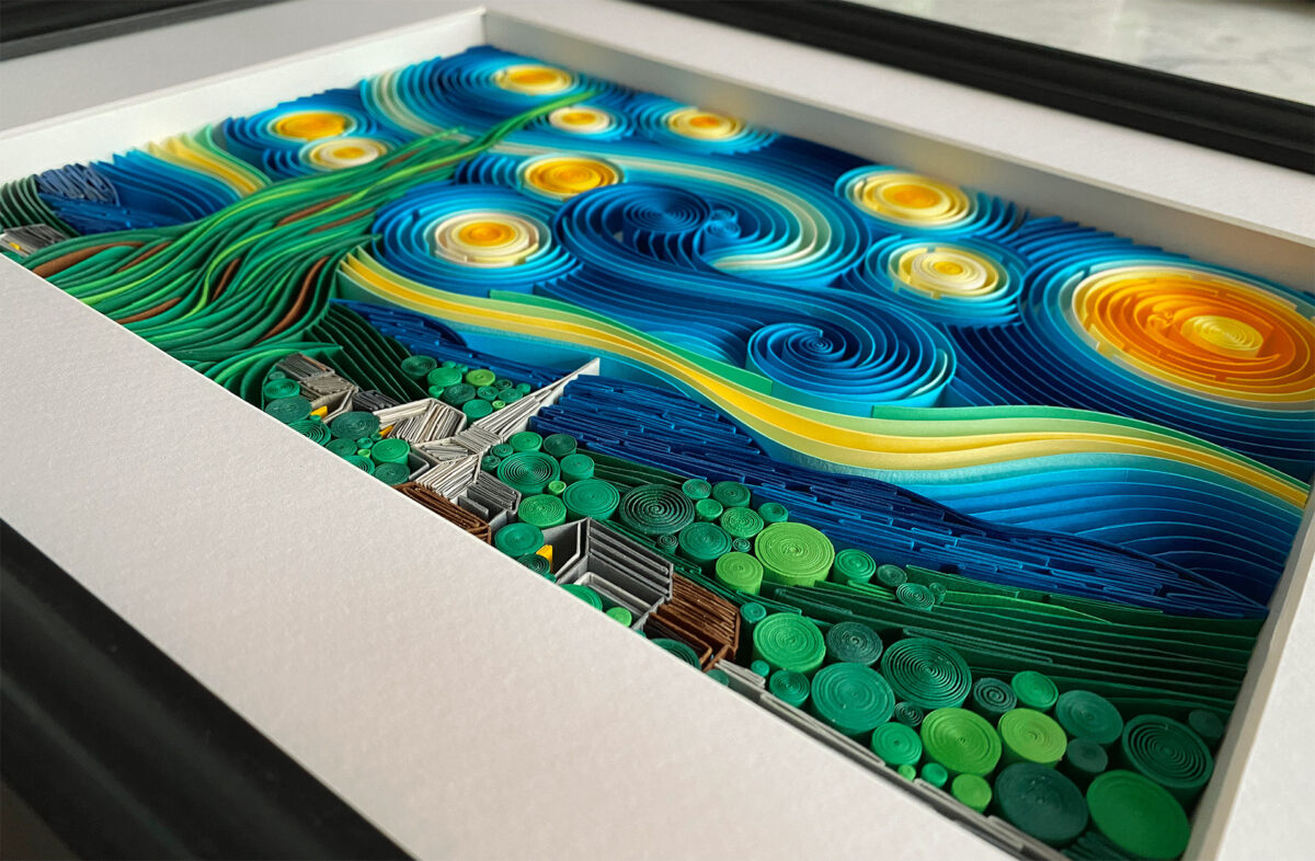 Beautiful Paper Quilling Sculptures By Sena Runa (5)