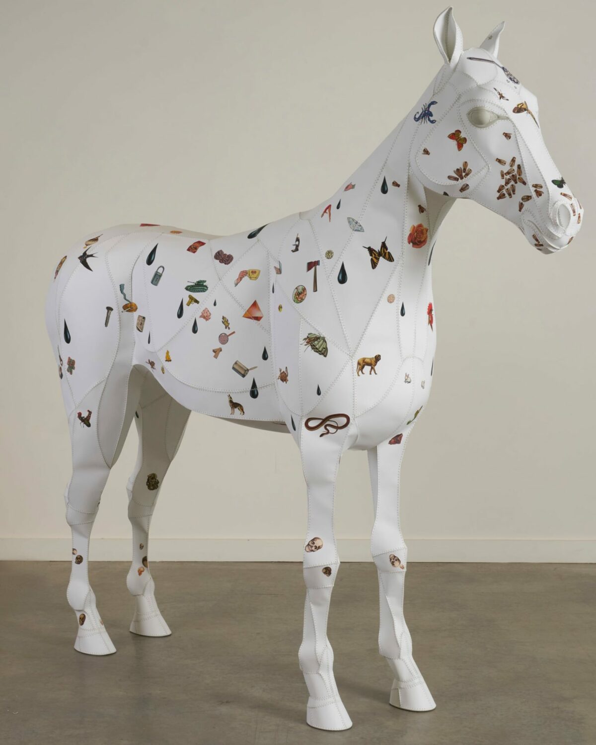 Stunning Three Dimensional Animal Paper Sculptures Decorated With Colorful Patterns By Anne Lemanski (11)