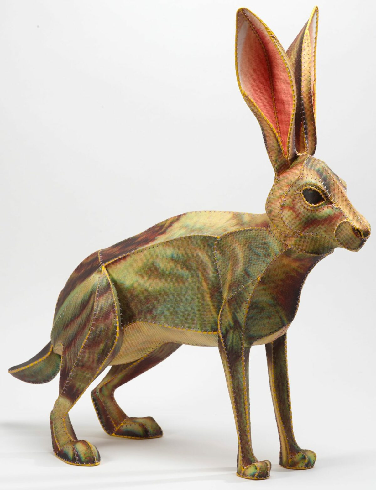 Stunning Three Dimensional Animal Paper Sculptures Decorated With Colorful Patterns By Anne Lemanski (12)