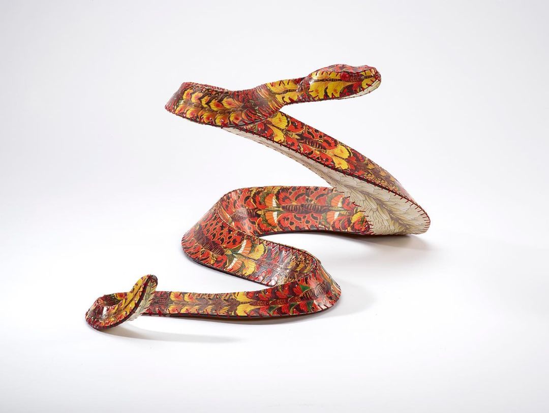 Stunning Three Dimensional Animal Paper Sculptures Decorated With Colorful Patterns By Anne Lemanski (2)