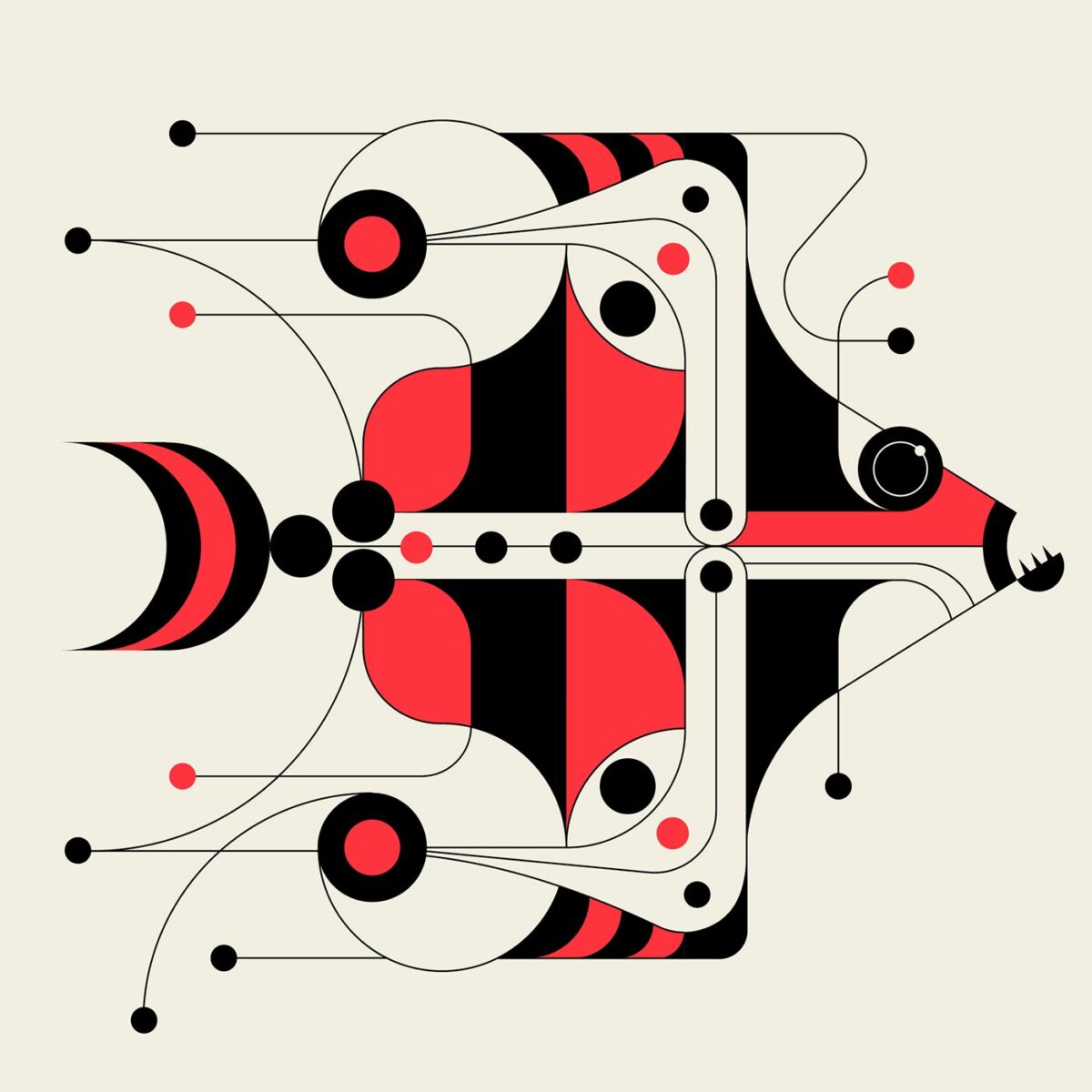 Surf & Turf A Modernist And Minimalist Illustration Series By Adam Goldberg (13)