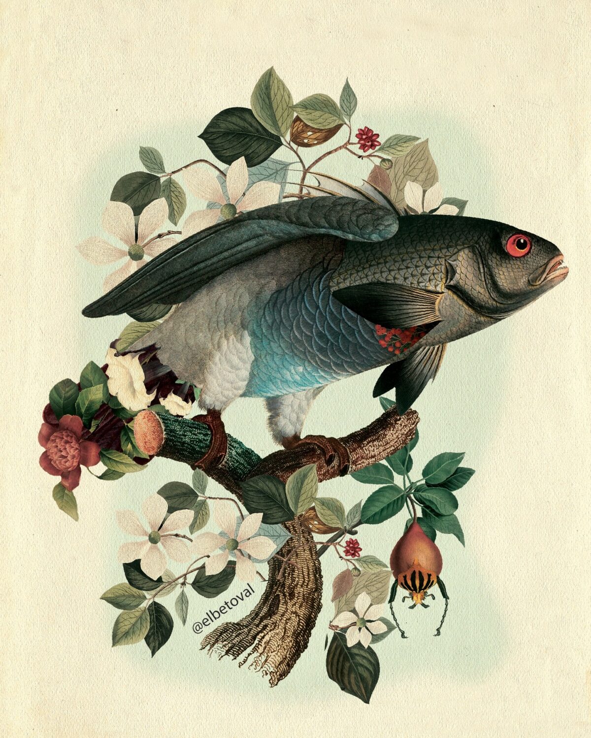 Surreal Digital Collages Of Hybrid Creatures By Beto Val (2)