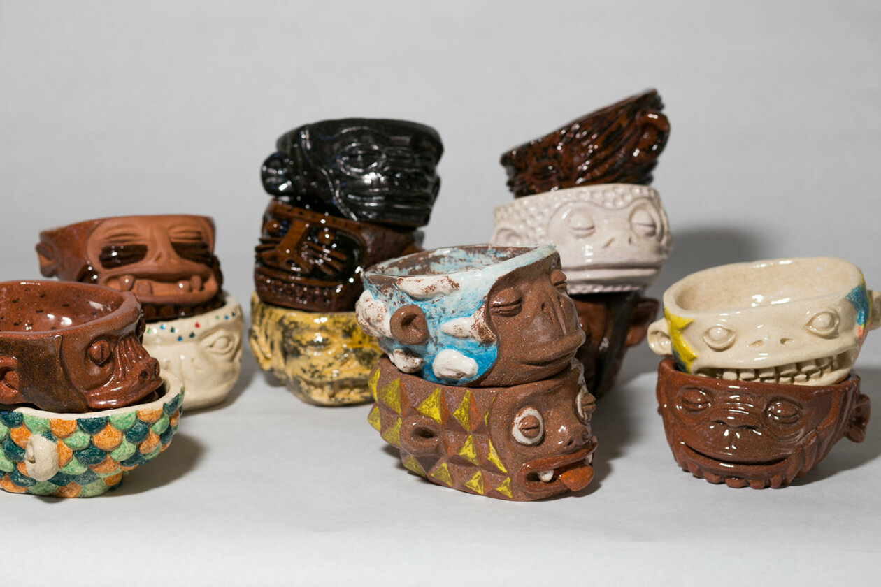 Adaptation And Combinations, Modular Ceramic Pieces By Lucas Amaral (8)