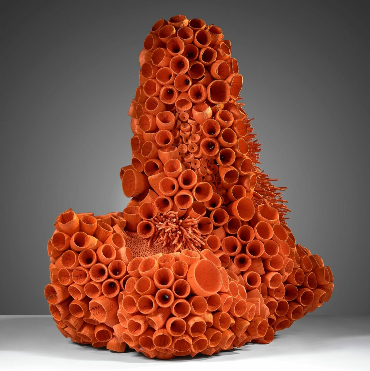 Coral Reefs, Cells, And Human Organs Made Out Of Plastic Bottle Caps And Embroideries By Ghizlane Sahli (5)