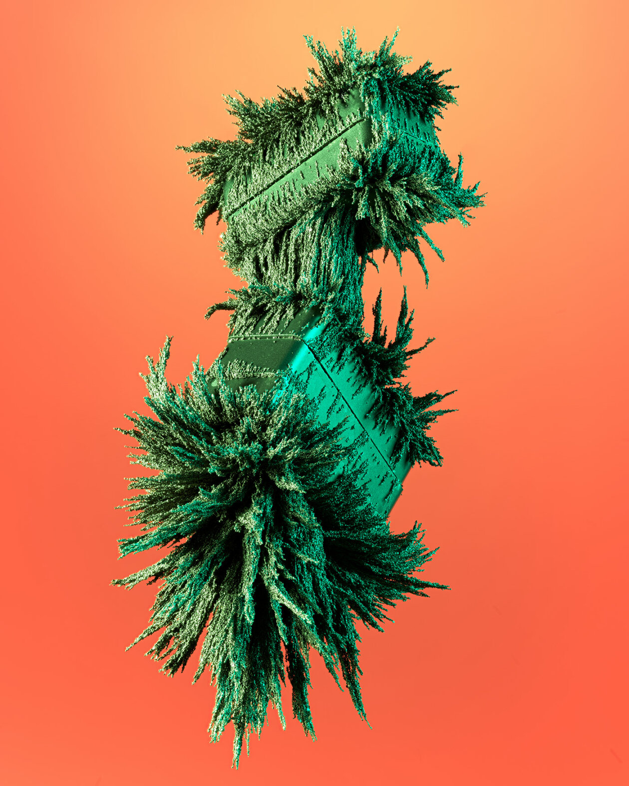 Dark Matter, An Abstract Photography Series Of Magnets And Metallic Particles By Zac Henderson (1)