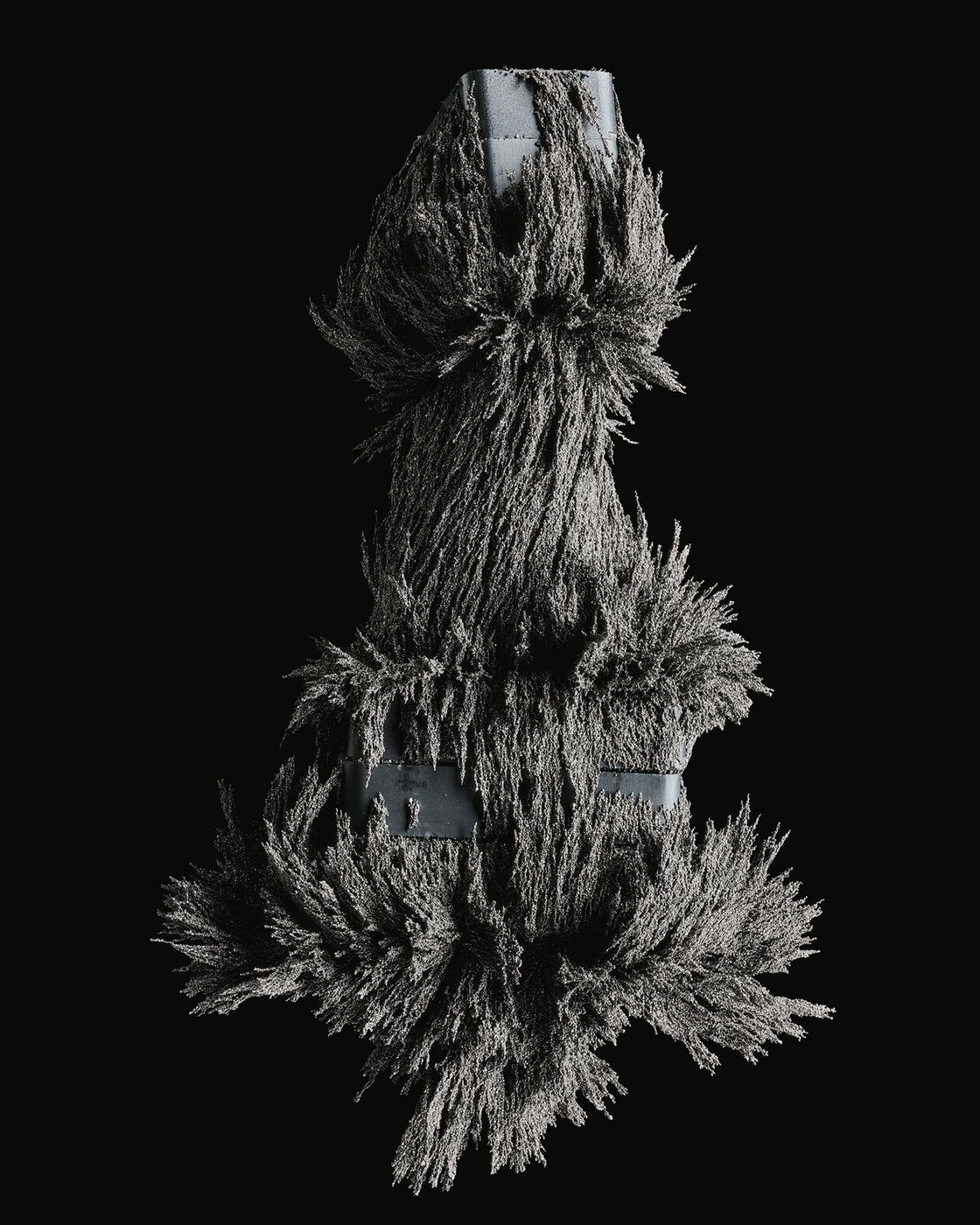 Dark Matter, An Abstract Photography Series Of Magnets And Metallic Particles By Zac Henderson (13)