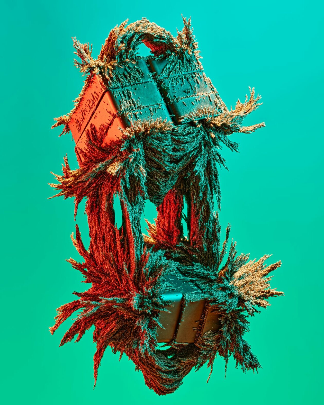 Dark Matter, An Abstract Photography Series Of Magnets And Metallic Particles By Zac Henderson (20)