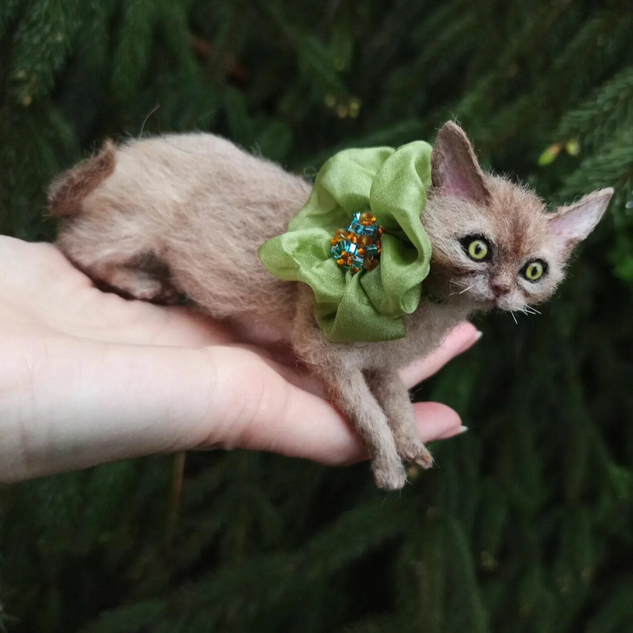Hyper Realistic Animal Needle Felted Sculptures Yana Fedorova (14)