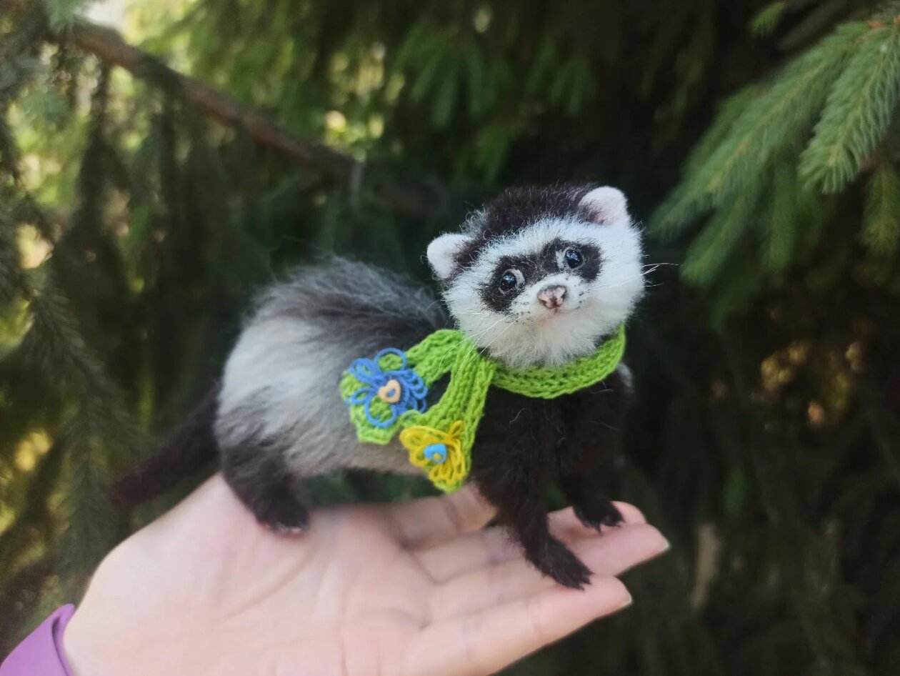 Hyper Realistic Animal Needle Felted Sculptures Yana Fedorova (19)