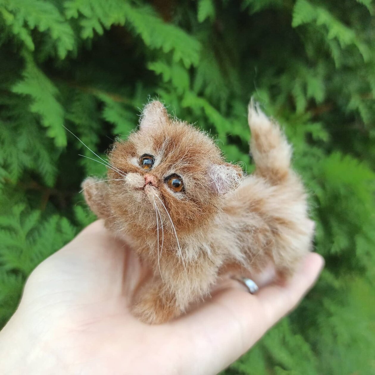 Hyper Realistic Animal Needle Felted Sculptures Yana Fedorova (4)