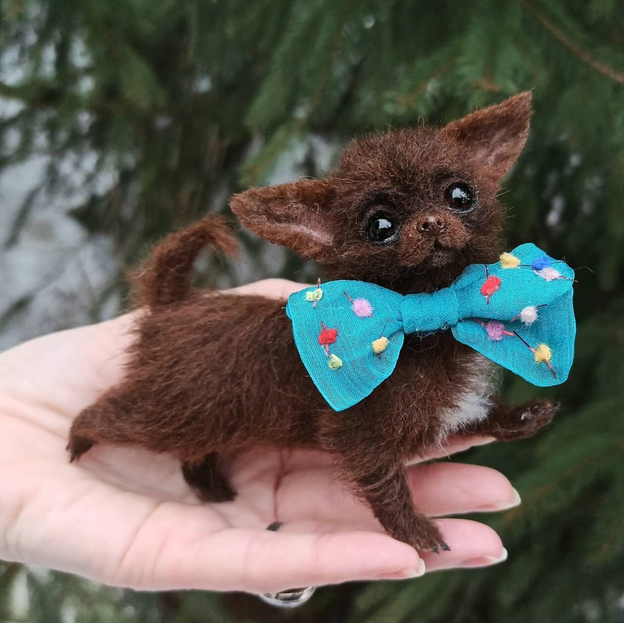 Hyper Realistic Animal Needle Felted Sculptures Yana Fedorova (8)