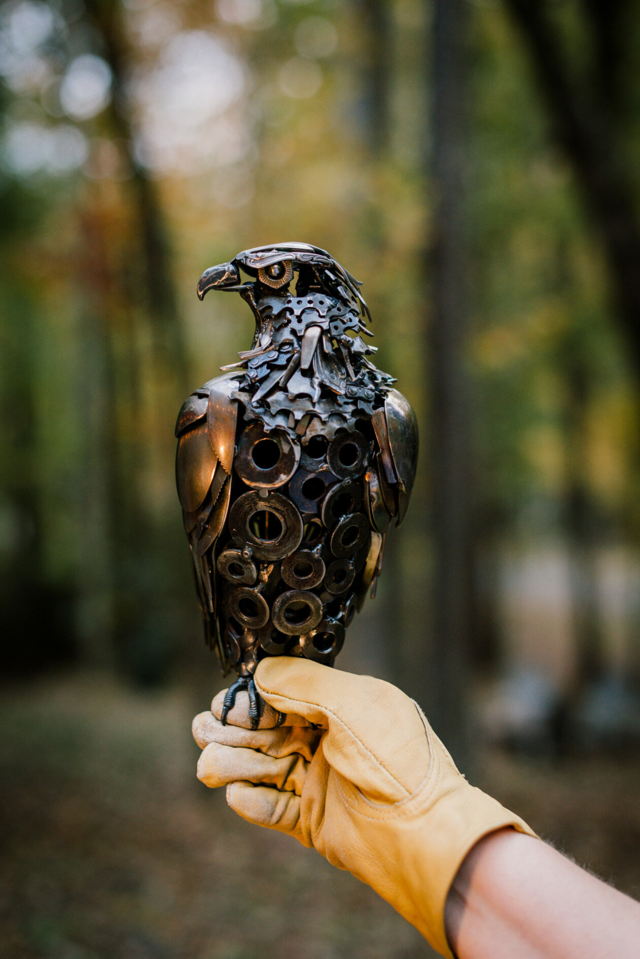 Smart Scrap Metal Sculptures Of Wild Animals By Leah Jeffery (8)