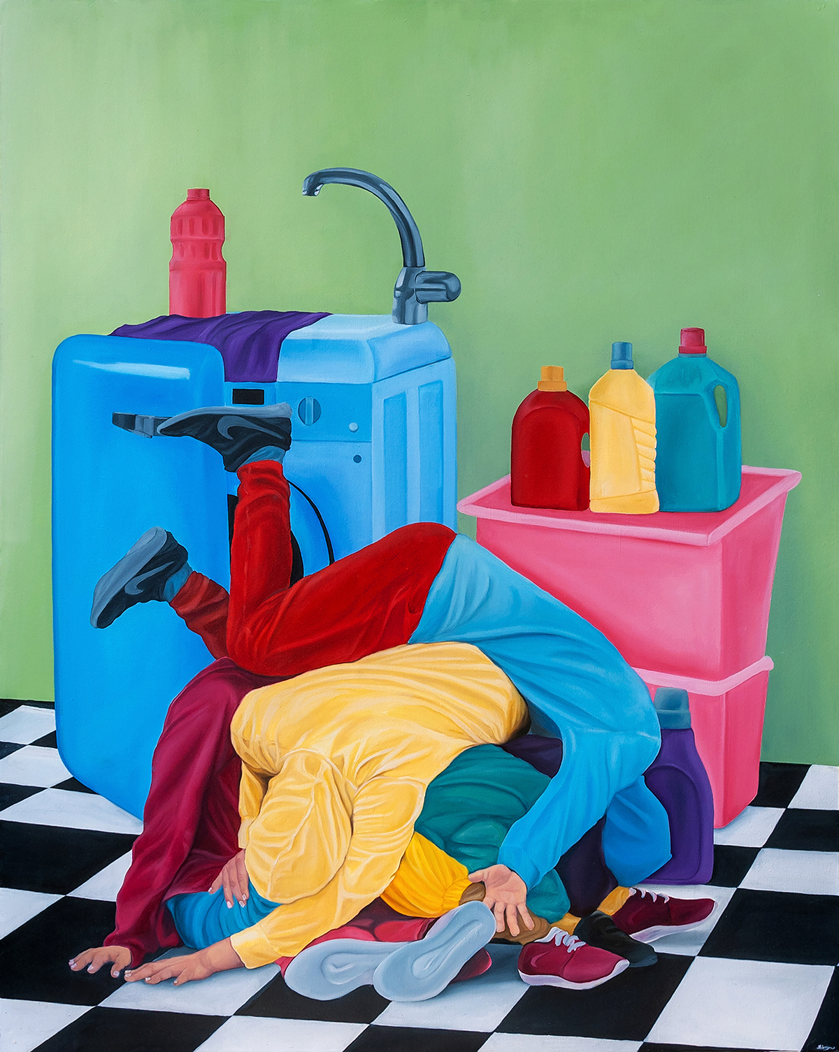 Emotive Figure Paintings By Bisma Hussain (4)