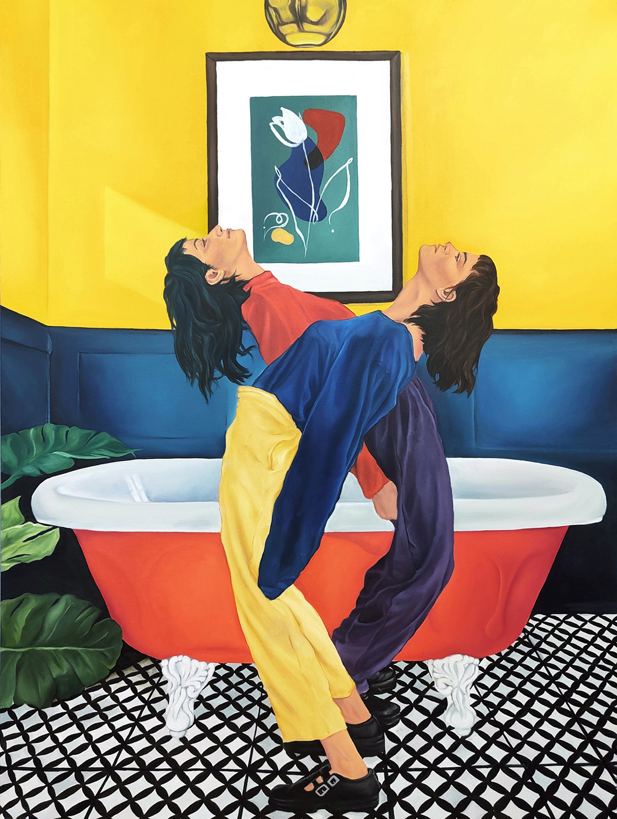 Emotive Figure Paintings By Bisma Hussain (6)