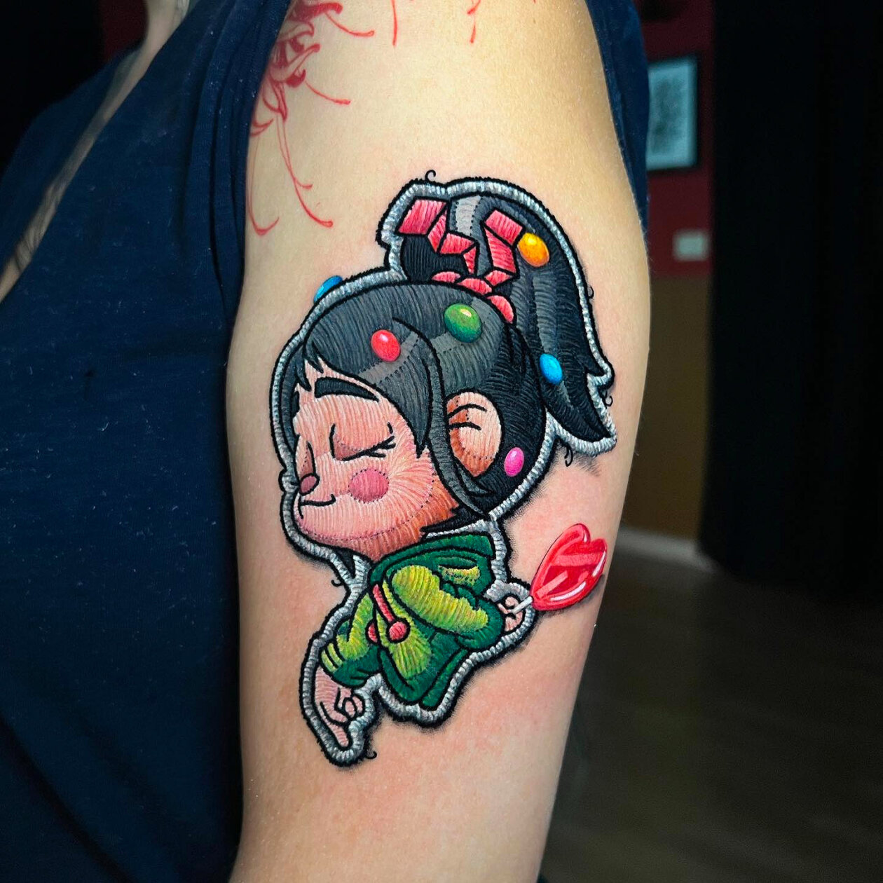 Hyper Realistic Embroidered Tattoos By Duda Lozano (13)