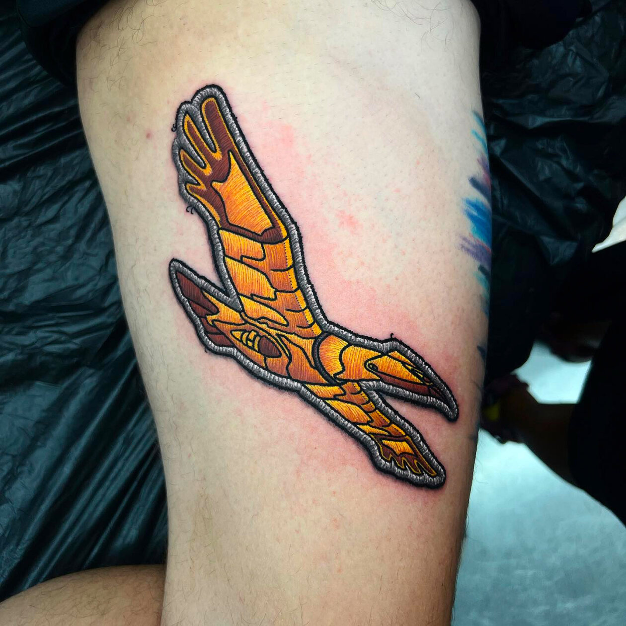 Hyper Realistic Embroidered Tattoos By Duda Lozano (18)