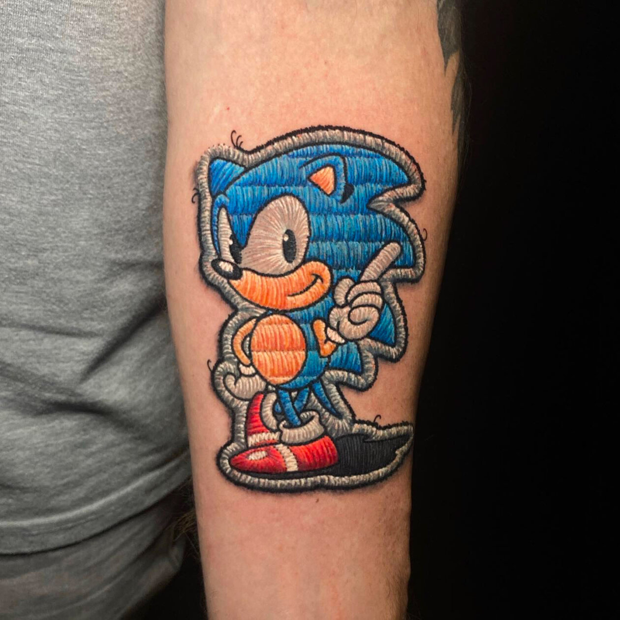 Hyper Realistic Embroidered Tattoos By Duda Lozano (9)